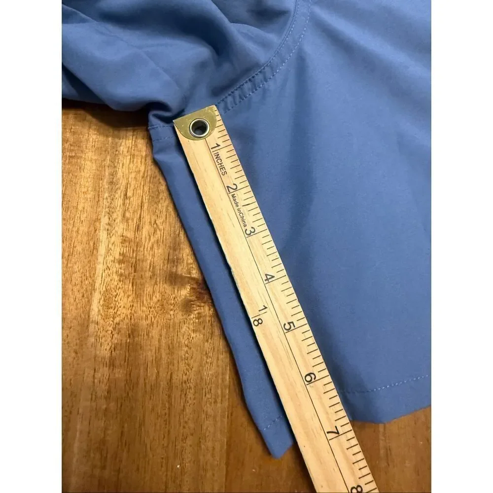Speedo Swim Shorts Mens Size Large Blue Drawcord Mesh Lined